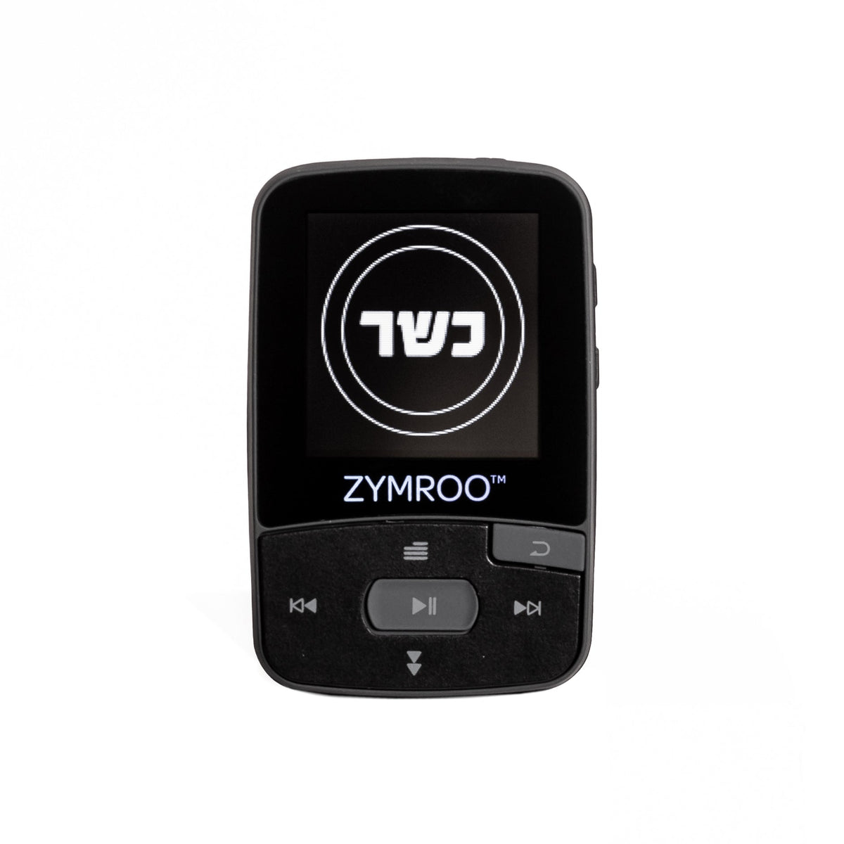 Zymroo 16GB Kosher MP3 Player, Black MicroSD card slot. Yeshiva MP3 Kosher MP3 No Radio MP3